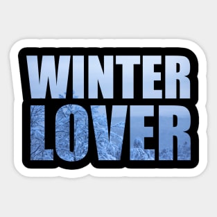 Winter Lover Sticker